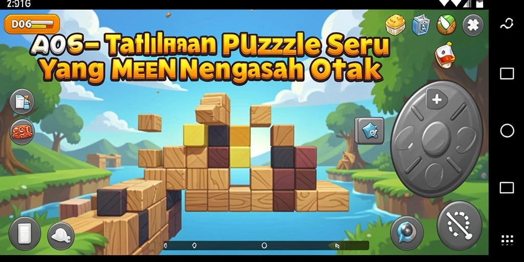 Gameplay D06 yang menantang dengan berbagai puzzle menarik.