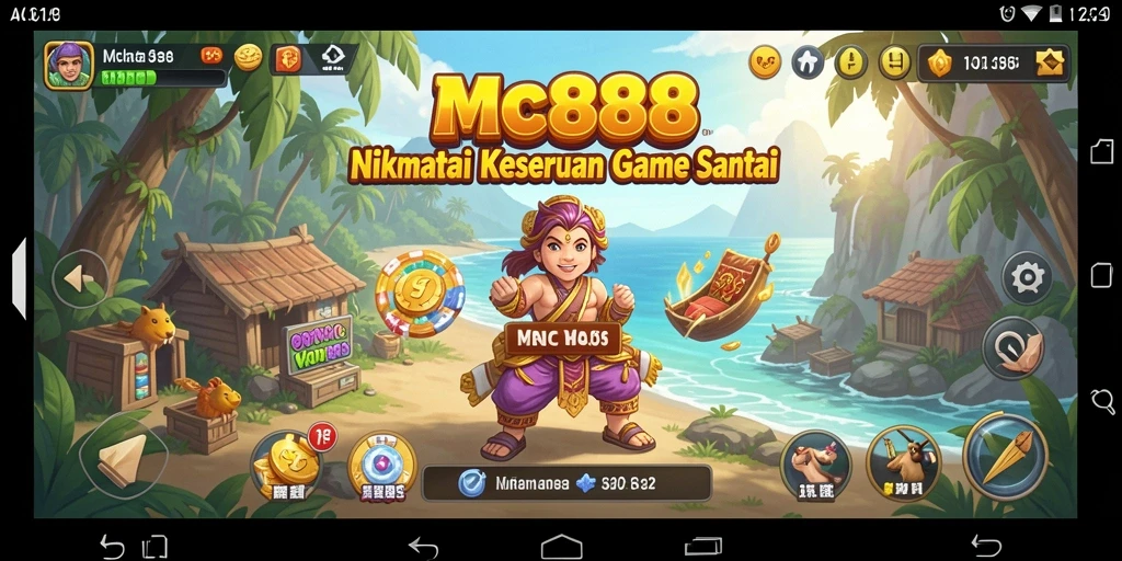 Tampilan menarik dari gameplay MC888 yang menghibur.