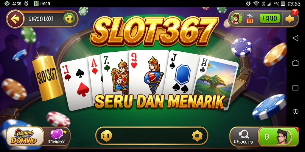 Gameplay menarik dari SLOT367 yang menunjukkan pertempuran domino seru.