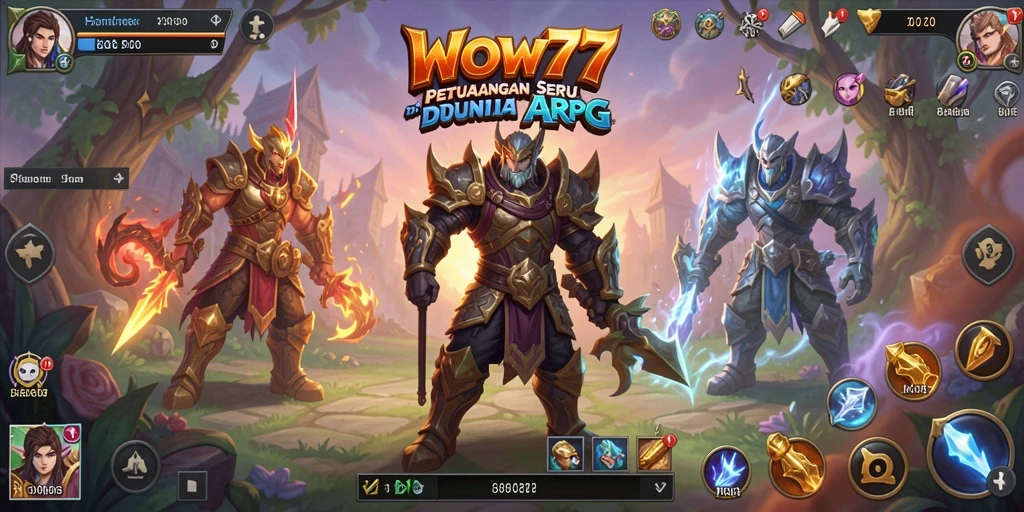 Tampilan gameplay WOW77 yang mendebarkan dan penuh aksi.