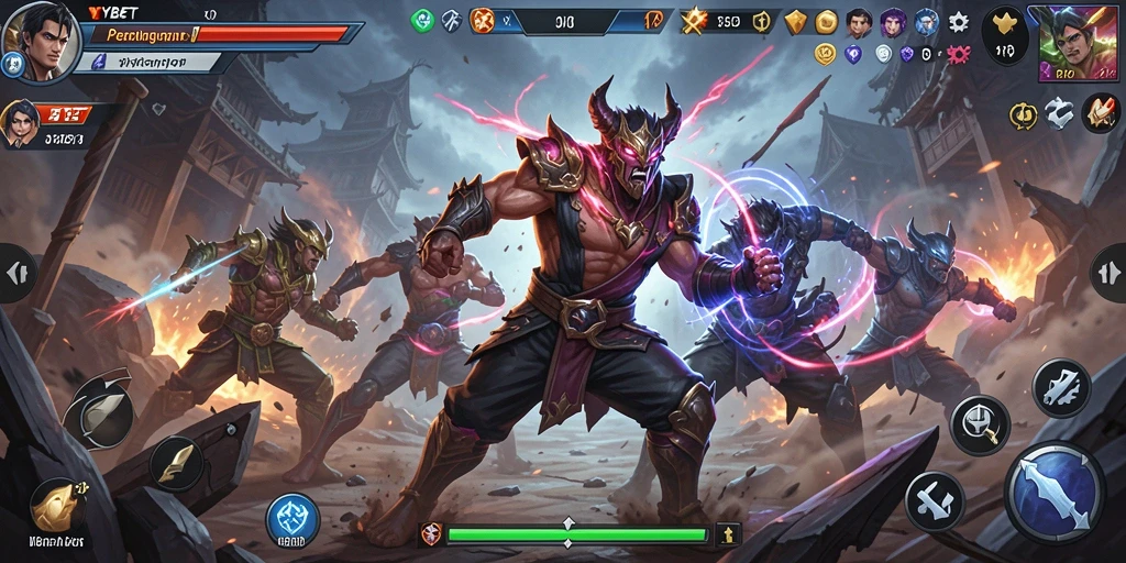 Tampilan gameplay YYBET yang mendebarkan dan penuh aksi.
